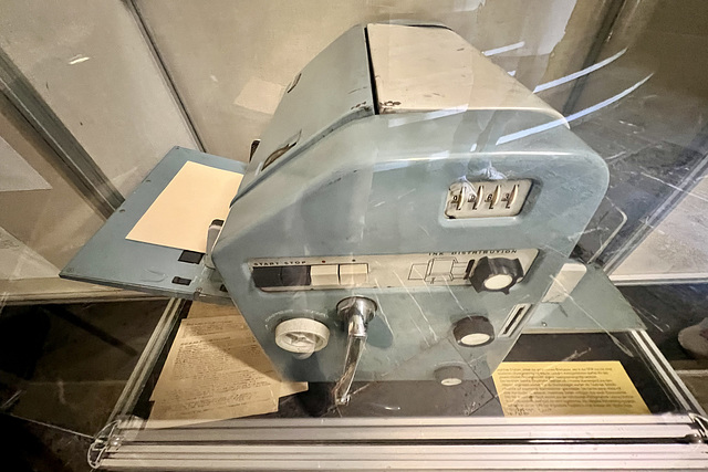 Leipzig 2025 – Gedenkstätte Museum in der „Runden Ecke“ – Stencil duplicator