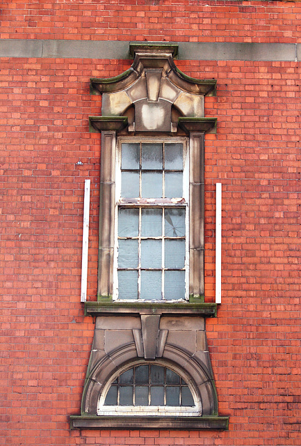 Detail of Factory, Nottingham Road, Derby, Derbyshire (Demolished September 2009)