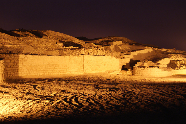 Al Baleed At Night