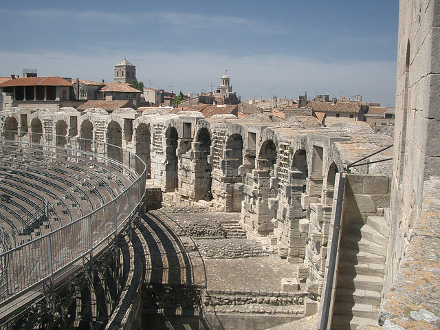 Amphitheater in Arles (Südfrankreich)