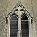 alconbury church, hunts   (3) late c13 tower and spire