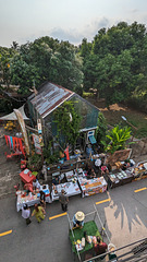 Depuis le balcon de notre hôtel / From our hotel's balcony