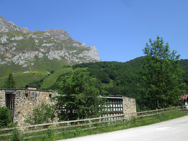 A view from the parking. A view from the parking.