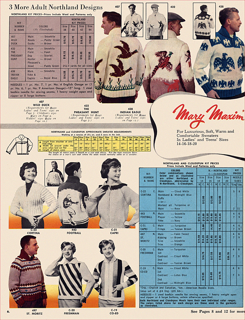 Mary Maxim Catalog (6), c1957