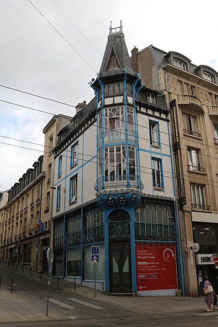 Art Nouveau buildings in Nancy, France