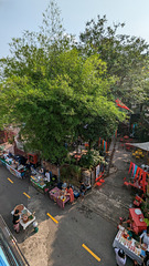 From our hotel's balcony / Depuis le balcon de notre hôtel