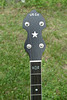 The Zoëphone's headstock, nut, and top of neck