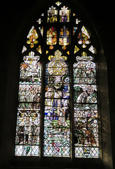 burford church, oxon (8) c20 glass by christopher whall 1907