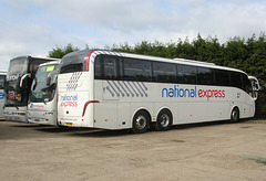 Burtons Coaches vehicles at Haverhill - 2 Apr 2008 (DSCN1372)