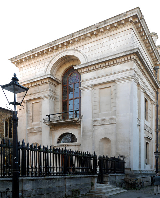 Cambridge - former University Library from Senate House Passage 2015-09-30