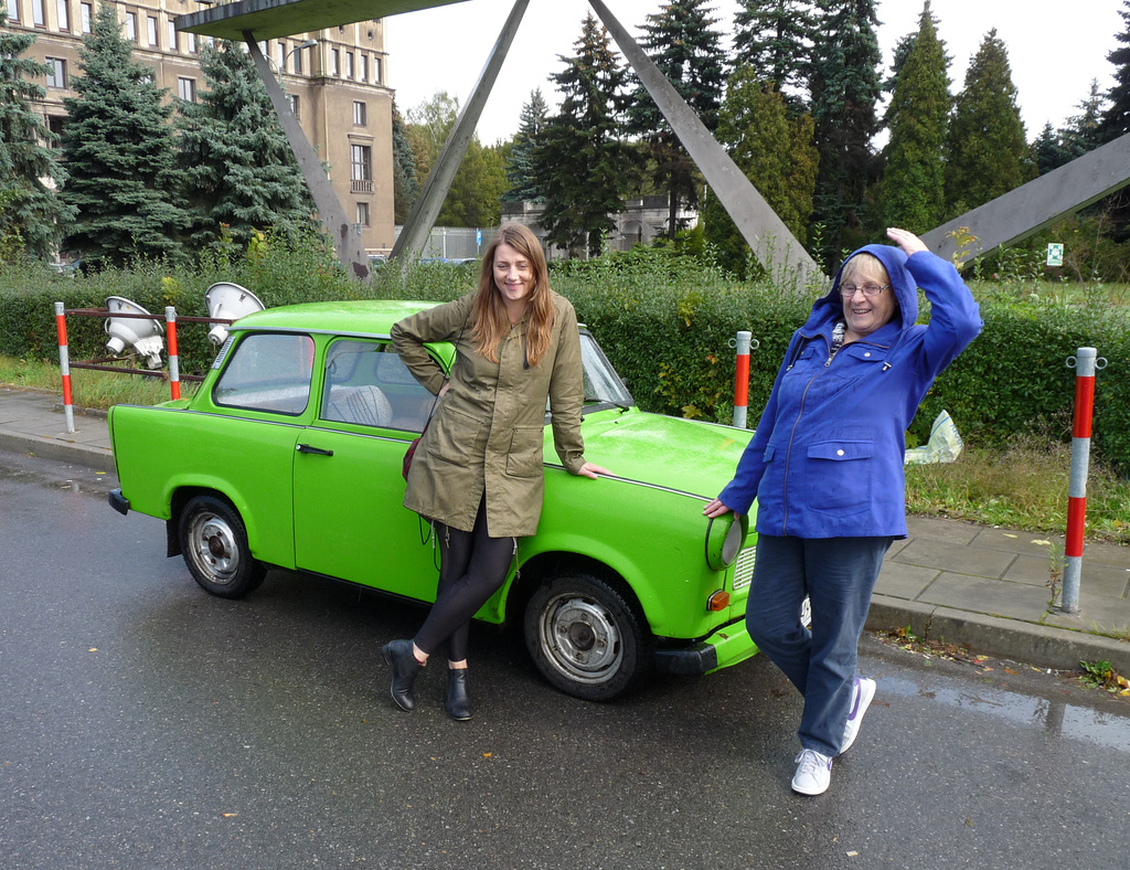 Nova Huta- Trabant with Goshka and Jean