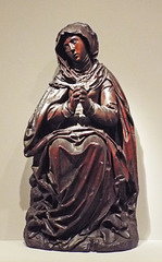Mourning Madonna in the Princeton University Art Museum, April 2017