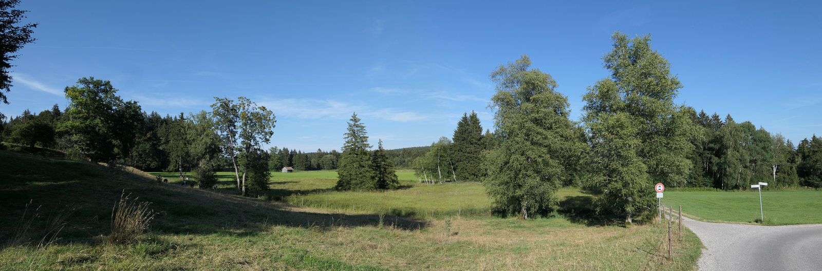 unterhalb der Mooshütte