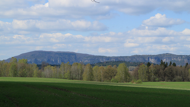 2017 4 14 Wanderung zum Rosenberg Srbská Kamenice Tschechische Republik