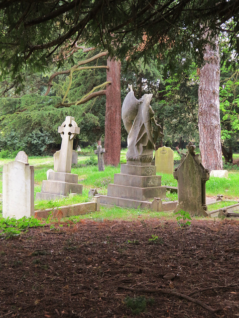 kensington hanwell cemetery, ealing, london