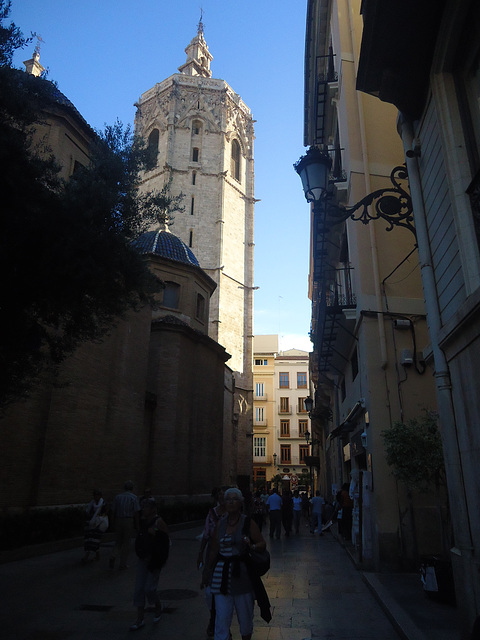 Valencia: calle del Miguelete.