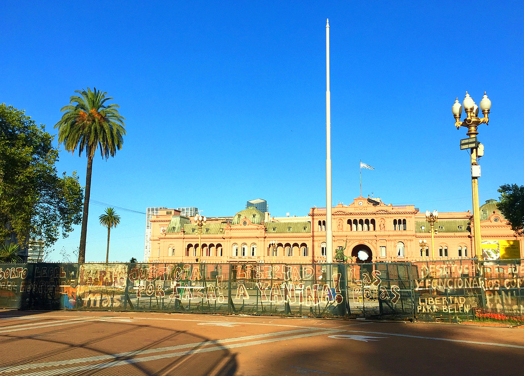 la Casa Rosada