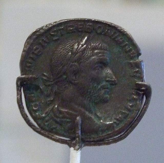 Bronze Sestertius of Trebonianus Gallus in the Metropolitan Museum of Art, May 2011