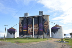 Sheep Hills silo art