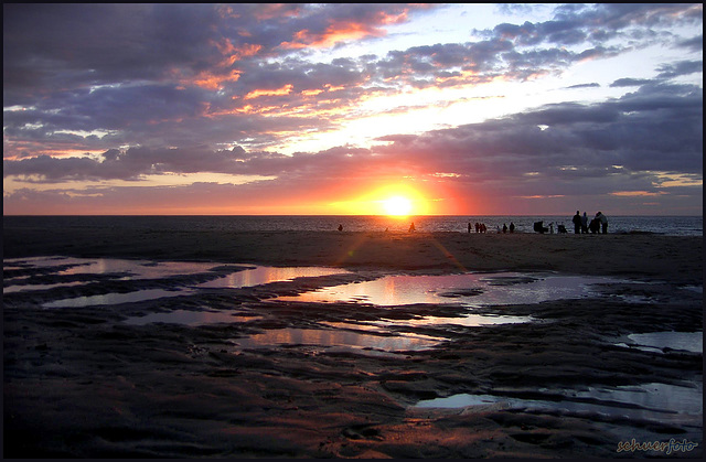 Sonnenuntergang bei Oostkapelle