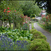 path through the churchyard