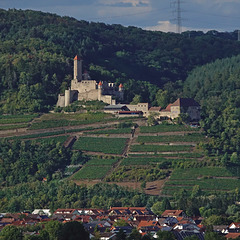 Keine Spielzeuganlage -  die Götzenburg (Burg Hornberg)