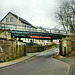 Brücke der ehem. Bahnstrecke Dortmund-Löttringhausen–Bochum-Langendreer über der Kreisstraße (Witten-Rüdinghausen) / 8.03.2020