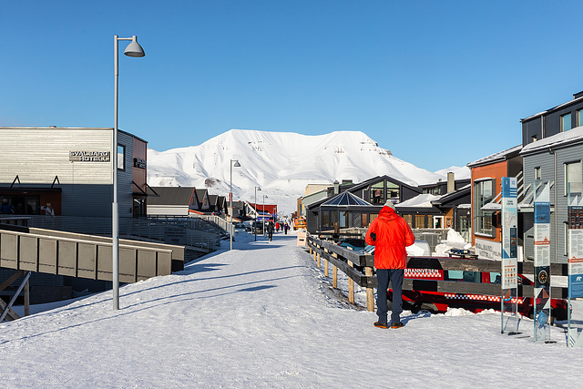 Longyearbyen. Main Street