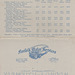 Norfolk Motor Services London service timetable 1950s - Page 1 of 2