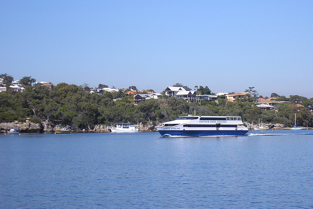 Ferry On The Swan River