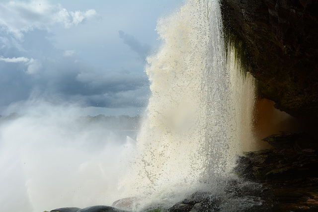 Venezuela, Canaima, El Hacha Waterfall