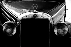 Frontalansicht des Mercedes-Benz 170 S