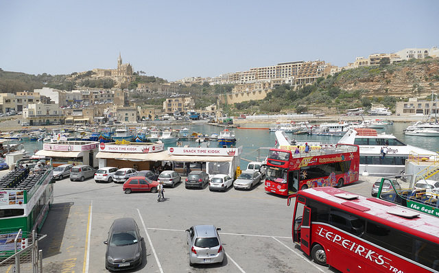 Fährhafen L-Mġarr auf Gozo