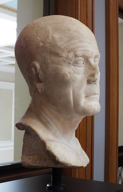 Head of an Old Man in the Getty Villa, June 2016