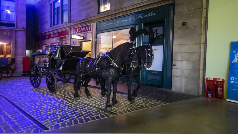 Old Glasgow Street at Riverside Museum