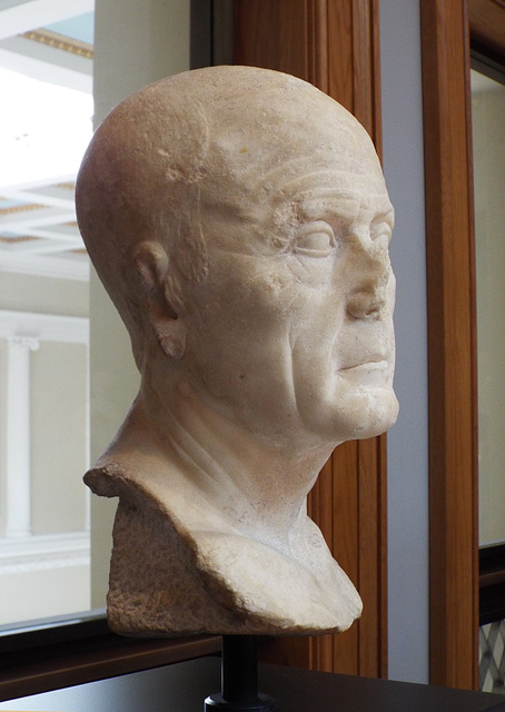 Head of an Old Man in the Getty Villa, June 2016