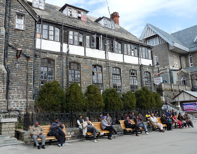 ipernity: Shimla Town Hall - by Peter Ashton