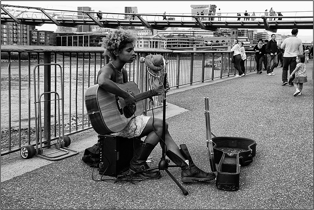 Singing London.