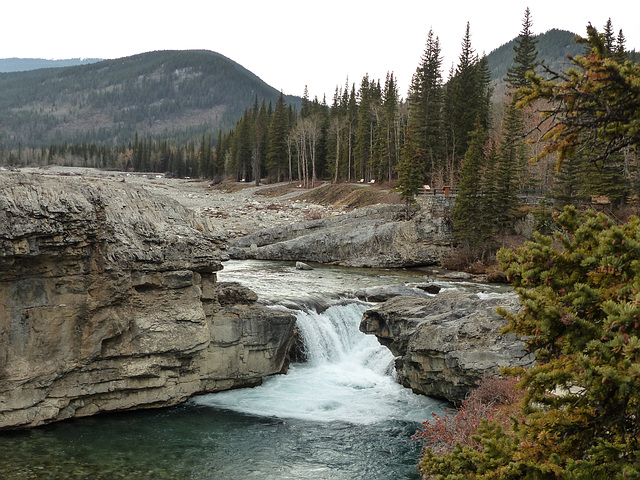 Elbow Falls, Highway 66