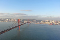 View from Cristo rey Almada