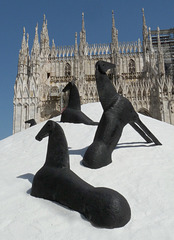 #31 - Daniela Brocca - Milan- The ascending town - Mimmo Paladino - 14̊ 2points