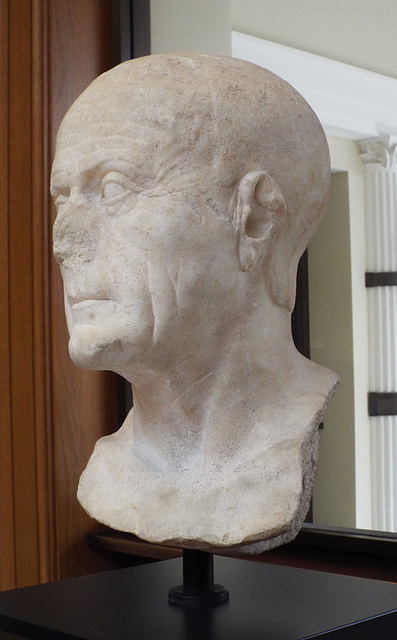 Head of an Old Man in the Getty Villa, June 2016