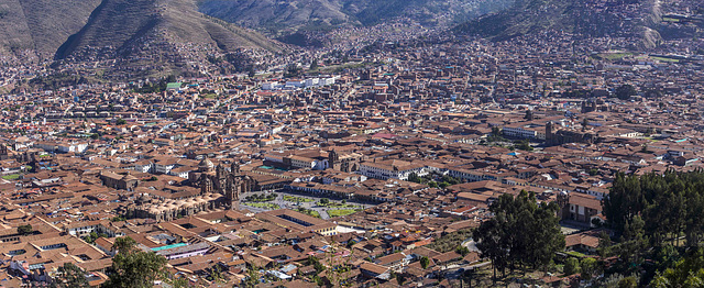 Cuzco desde la Iglesia de San Cristobal