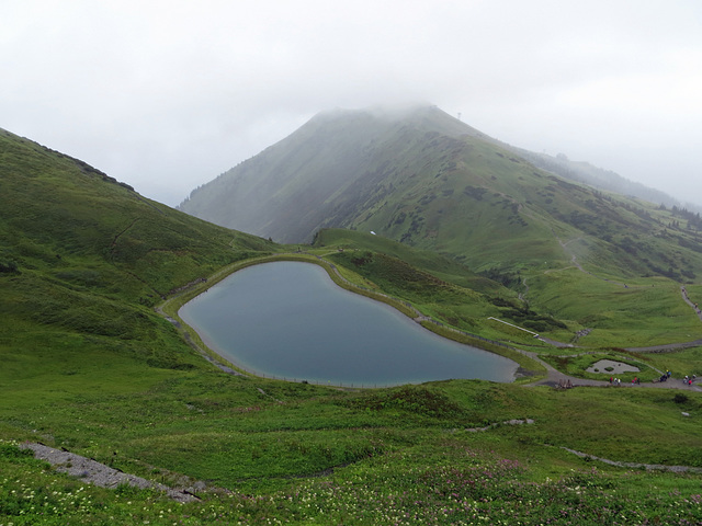 Blick von der Bergstation