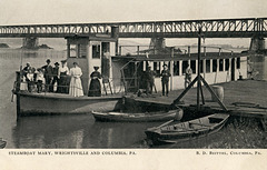 Steamboat Mary, Wrightsville and Columbia, Pennsylvania, ca. 1907