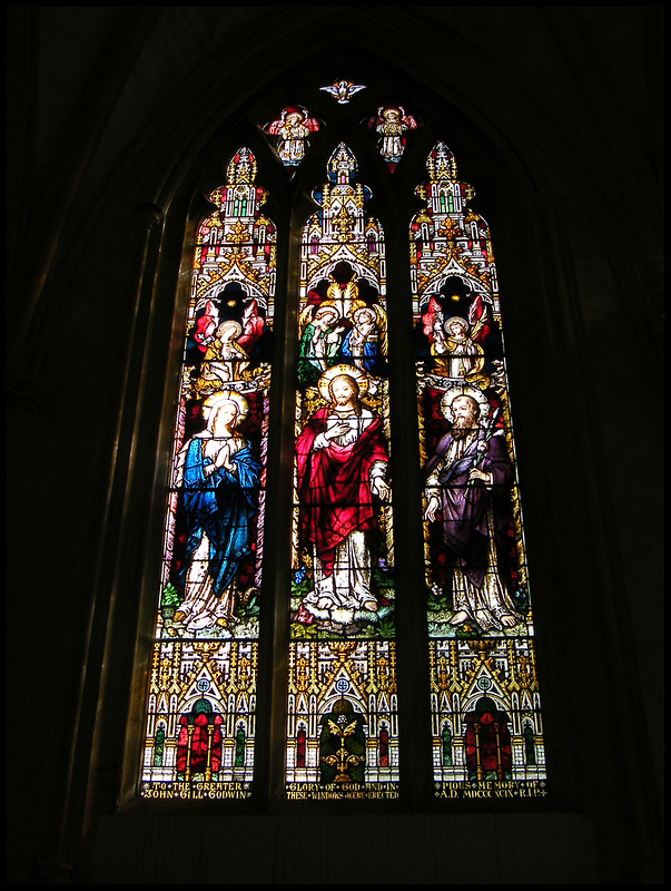 stained glass window