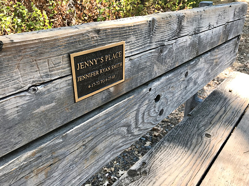 Memorial bench