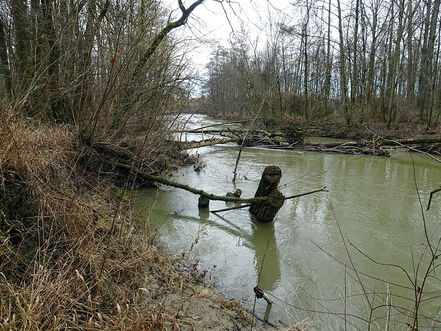 Kein durchkommen auf dem Wasser