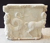 Marble Table Base in the Archaeological Museum of Madrid, October 2022