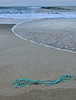 Beach blue rope